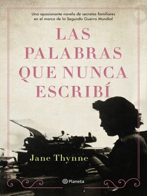 cover image of Las palabras que nunca escribí (Edición mexicana)